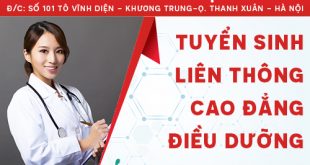 Tuyển sinh liên thông Cao đẳng Điều dưỡng năm 2017