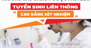 Thông tin tuyển sinh liên thông Cao đẳng xét nghiệm Hà Nội