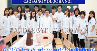 cao dang y duoc xet tuyen hoc ba c3 dieu kien gi