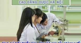 Sợ thi cử hãy đến với Cao đẳng Dược