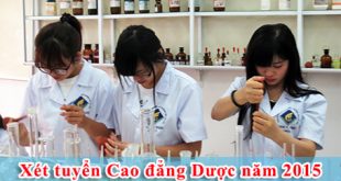 Xét tuyển cao đẳng dược hà nội